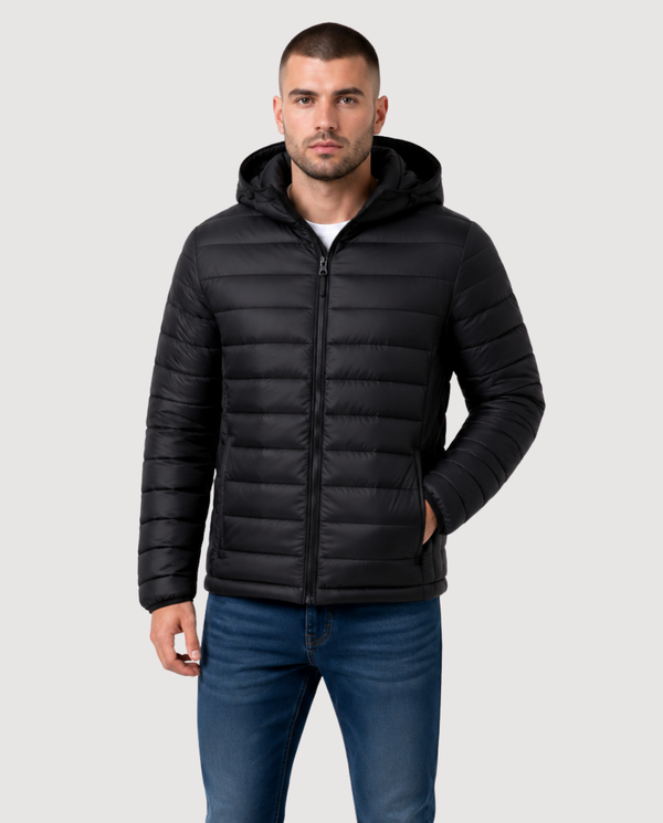 Jaqueta Puffer Premium Capuz Removível - Bobojaco