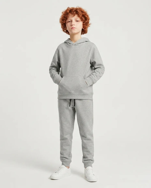 Conjunto Infantil de Moletom com Capuz