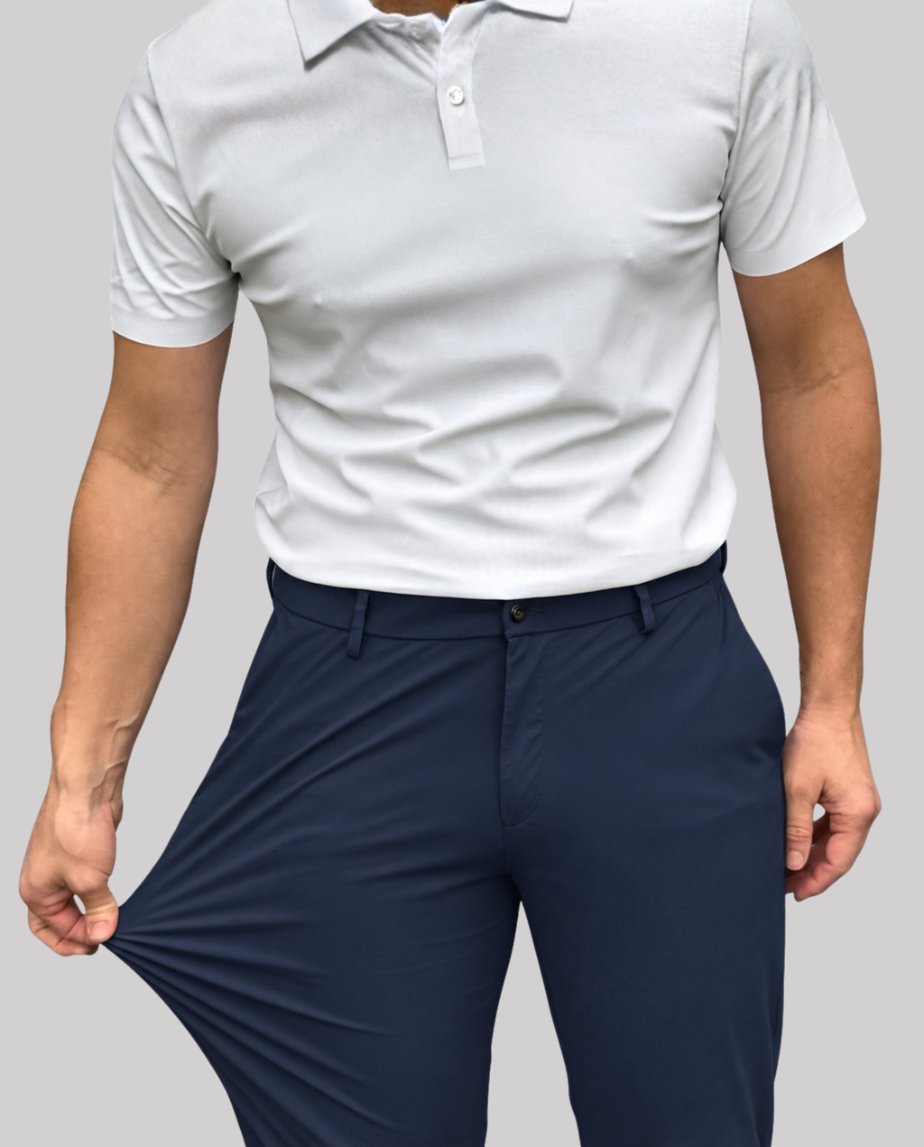 Calça Social Masculina Spandex