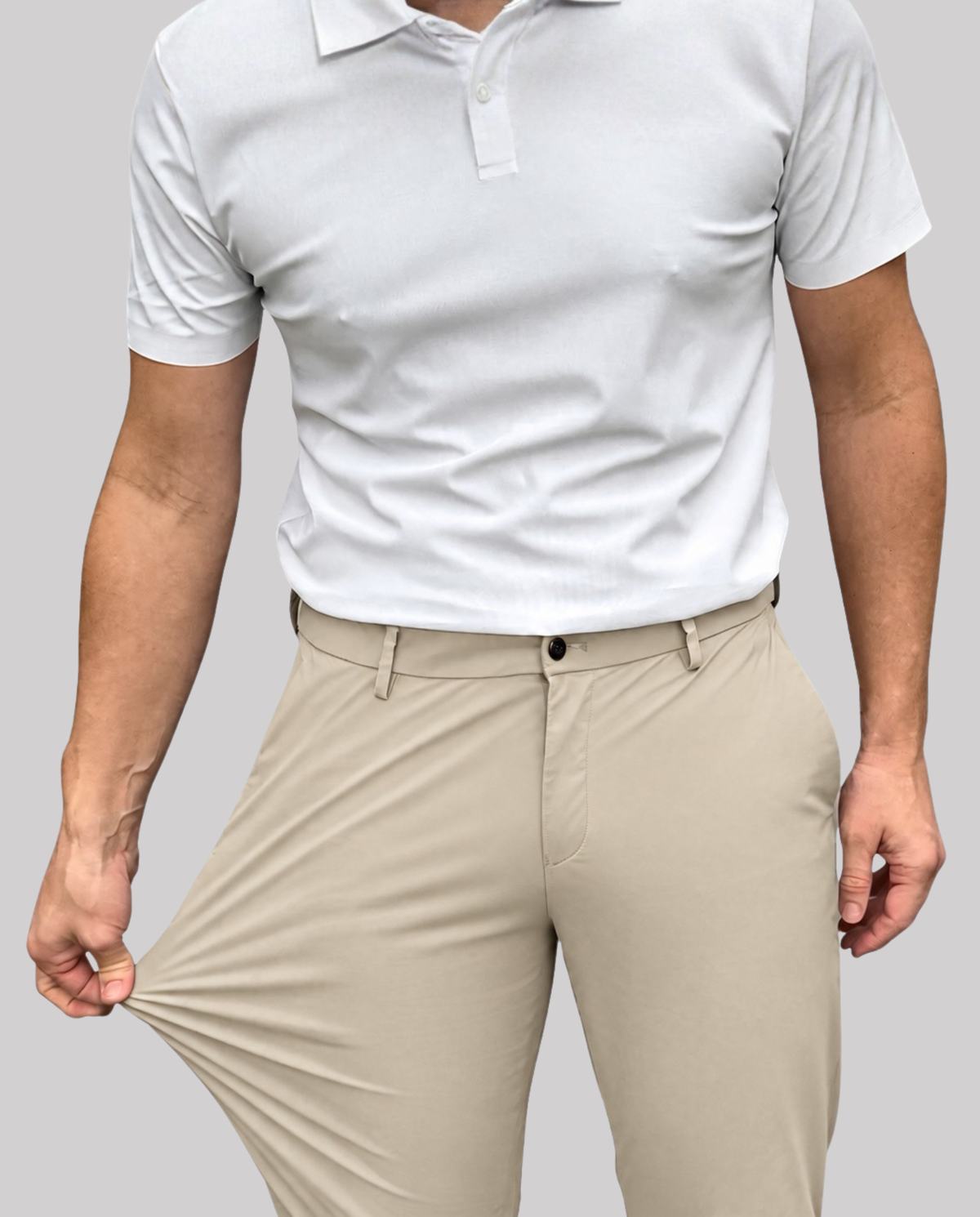 Calça Social Masculina Spandex