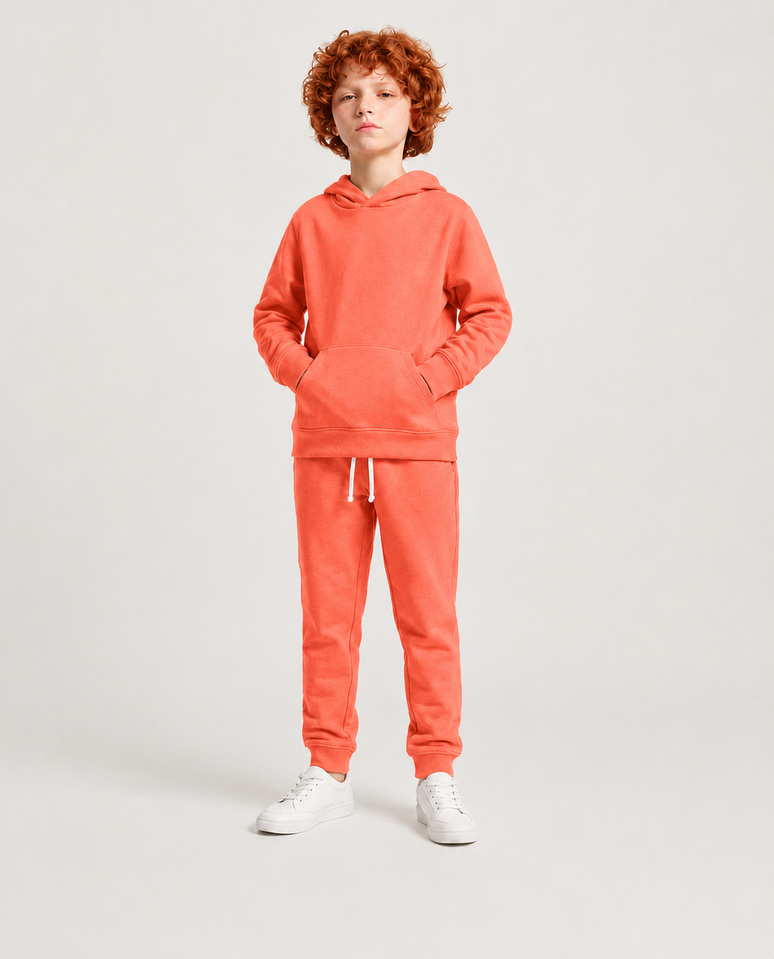 Conjunto Infantil de Moletom com Capuz