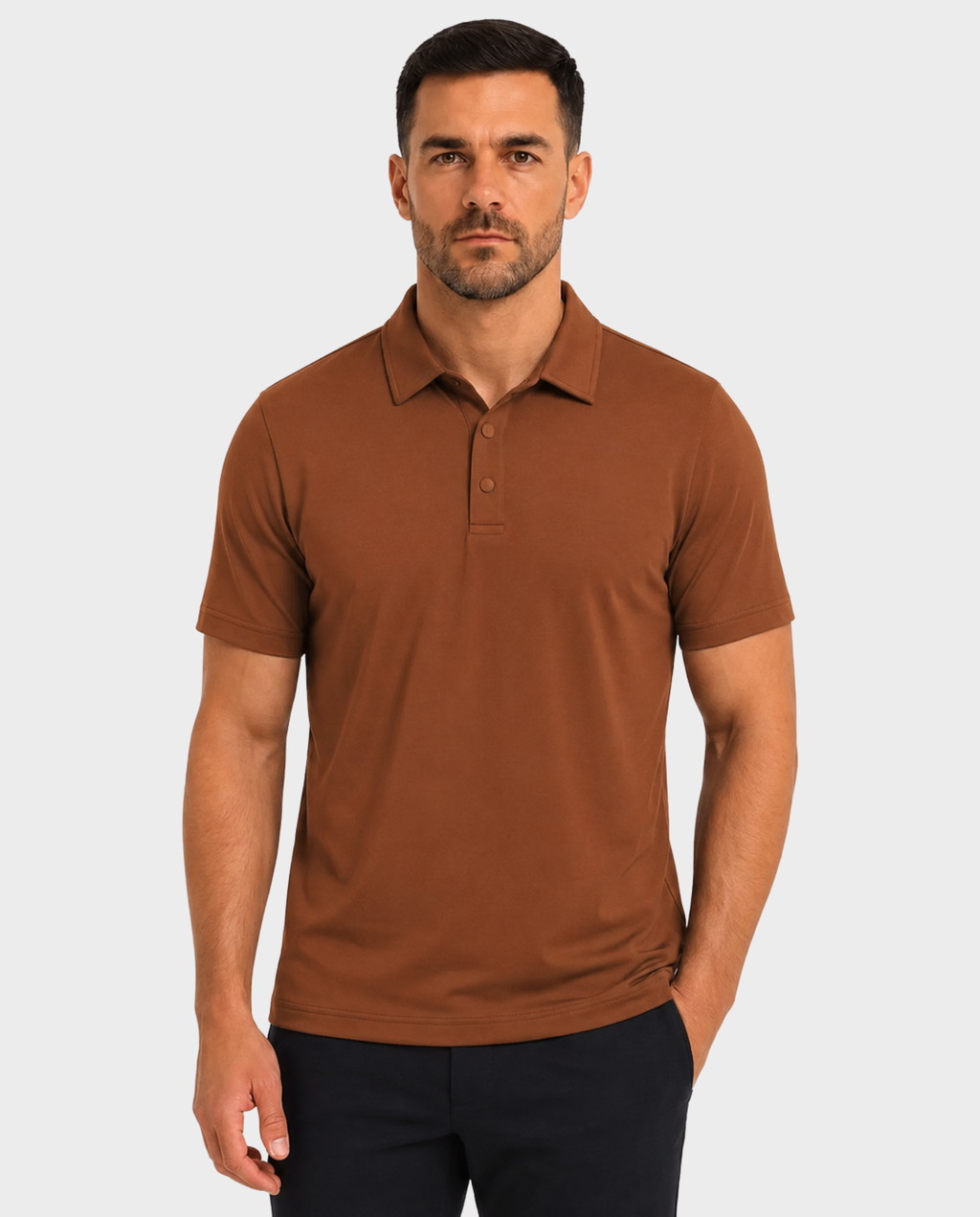 Camisa Polo Masculina Spandex