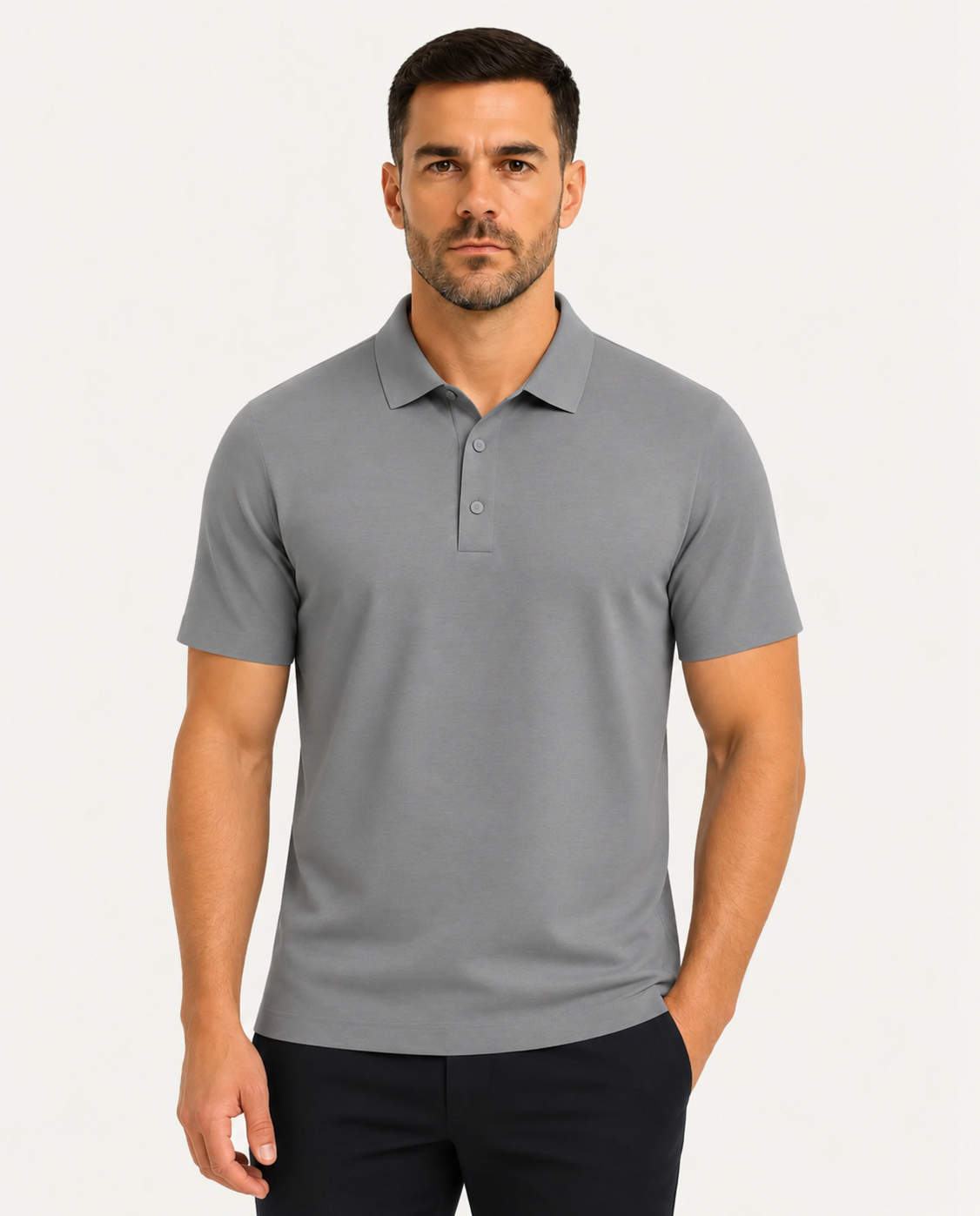 Camisa Polo Masculina Spandex